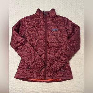 Patagonia Women’s Nano Puff Jacket - Burgundy